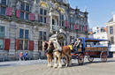 Town Hall with horse tram